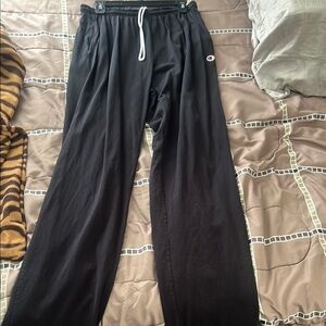 Champion Black Sweatpants with Drawstring Waistband